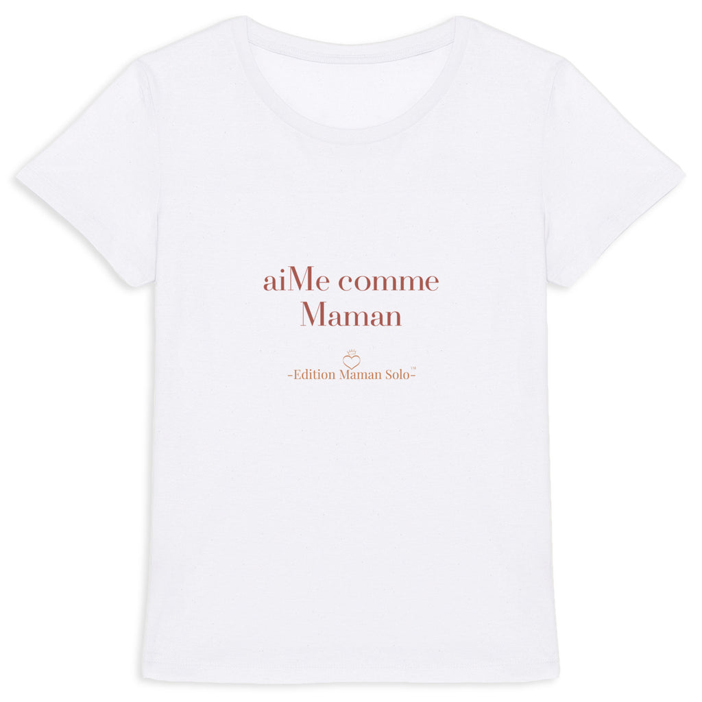 T-shirt "aiMe comme Maman" -Edition Maman Solo- - face_0