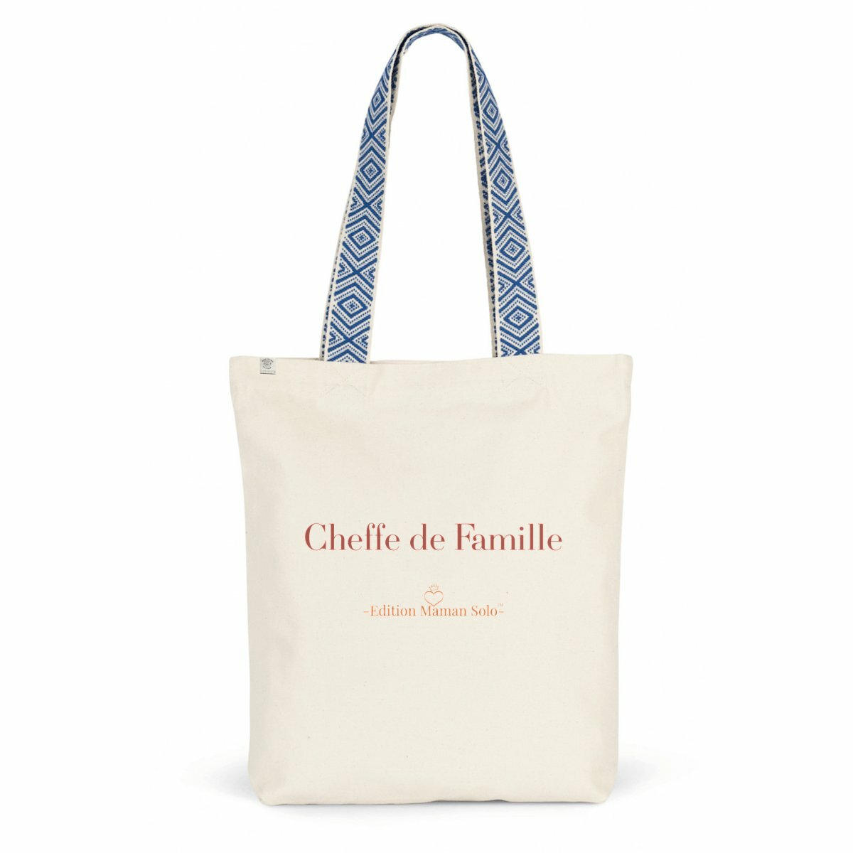 Totebag "Cheffe de Famille" -Edition Maman Solo- - face_0