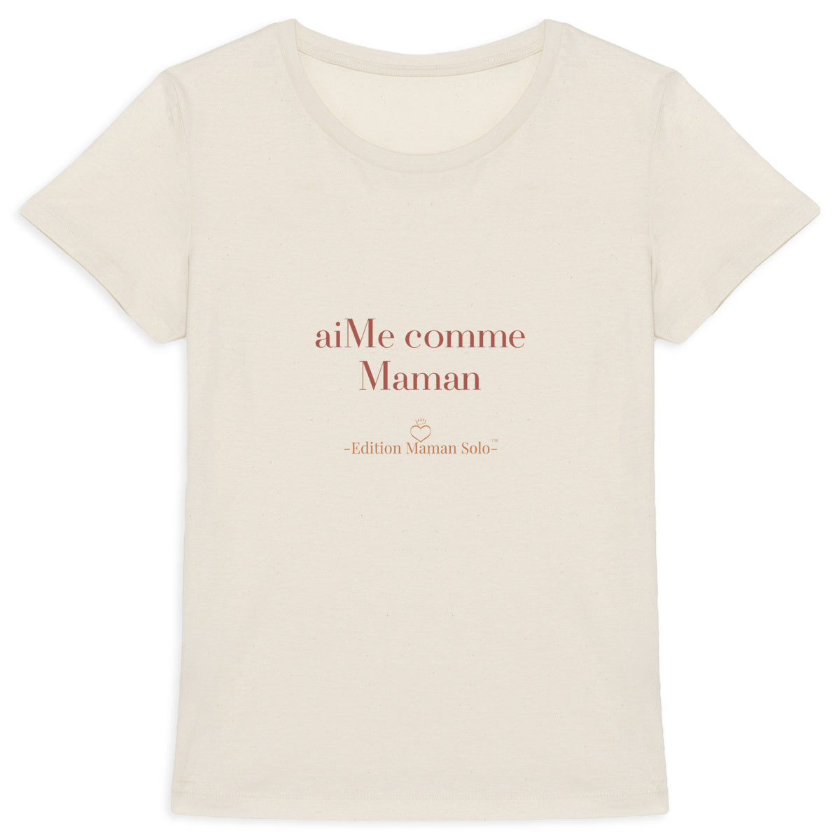 T-shirt "aiMe comme Maman" -Edition Maman Solo- - face_4