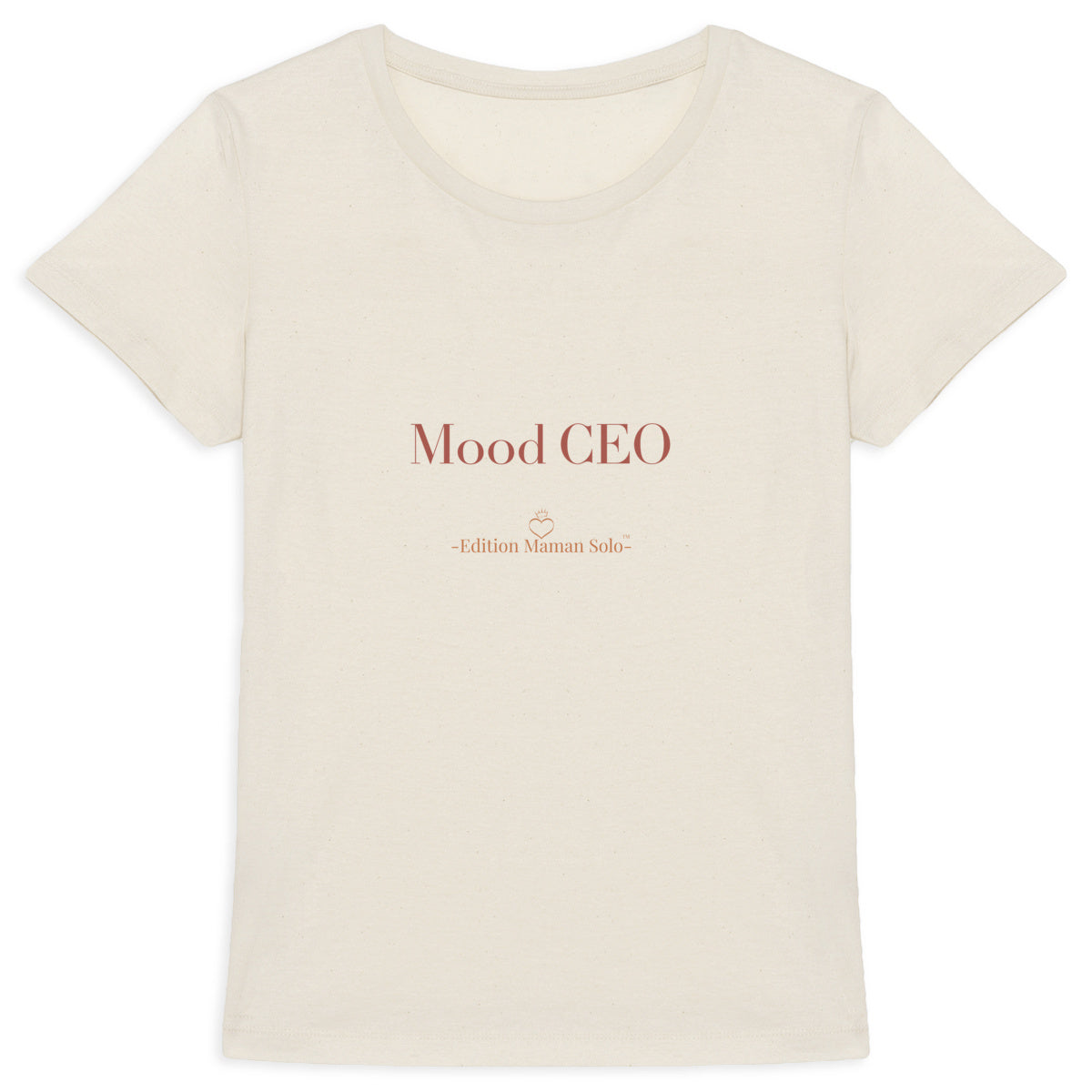 T-shirt épais "Mood CEO" -Edition Maman Solo- - face_4