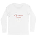 Pull fin "aiMe comme Maman" -Edition Maman Solo- - face_blanc